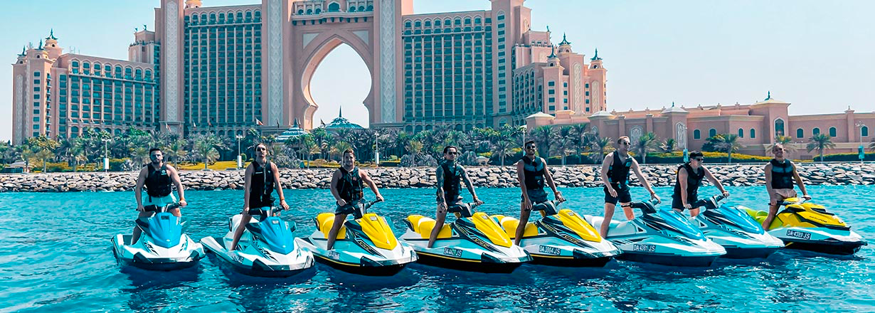 Experience An Eventful Company Trip With Dubai Marina Jetski Tour