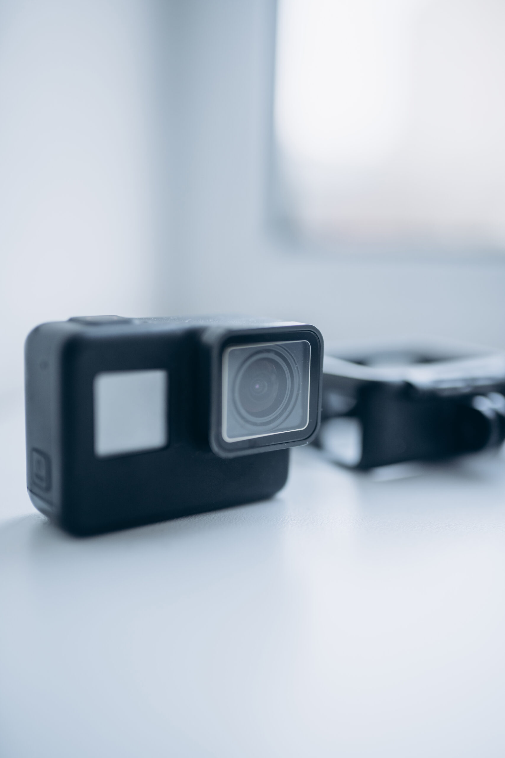 close up shot of Go Pro Camera